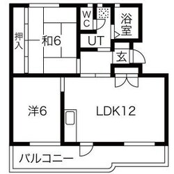 青塚駅 徒歩14分 3階の物件間取画像